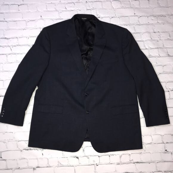 Navy Big Man Jos A Bank Sportcoat - Picture 1 of 7